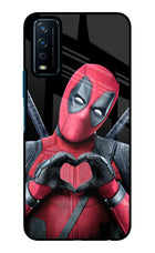 Deadpool Vivo Y12s Glass Case