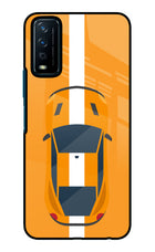 Highway Pursuit Vivo Y12s Glass Case