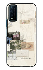 Soft Aesthetic Vivo Y12s Glass Case