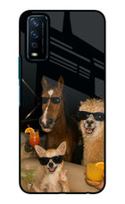 Party Squad Vivo Y12s Glass Case