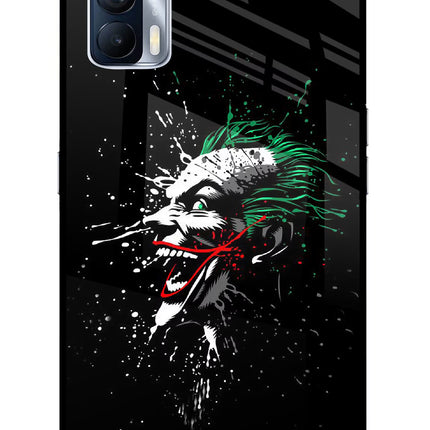 Joker Realme X7 Glass Case Back Cover by Casekaro