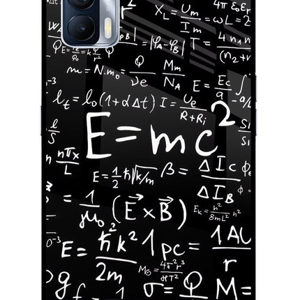 Physics Formula Realme X7 Glass Case Back Cover by Casekaro