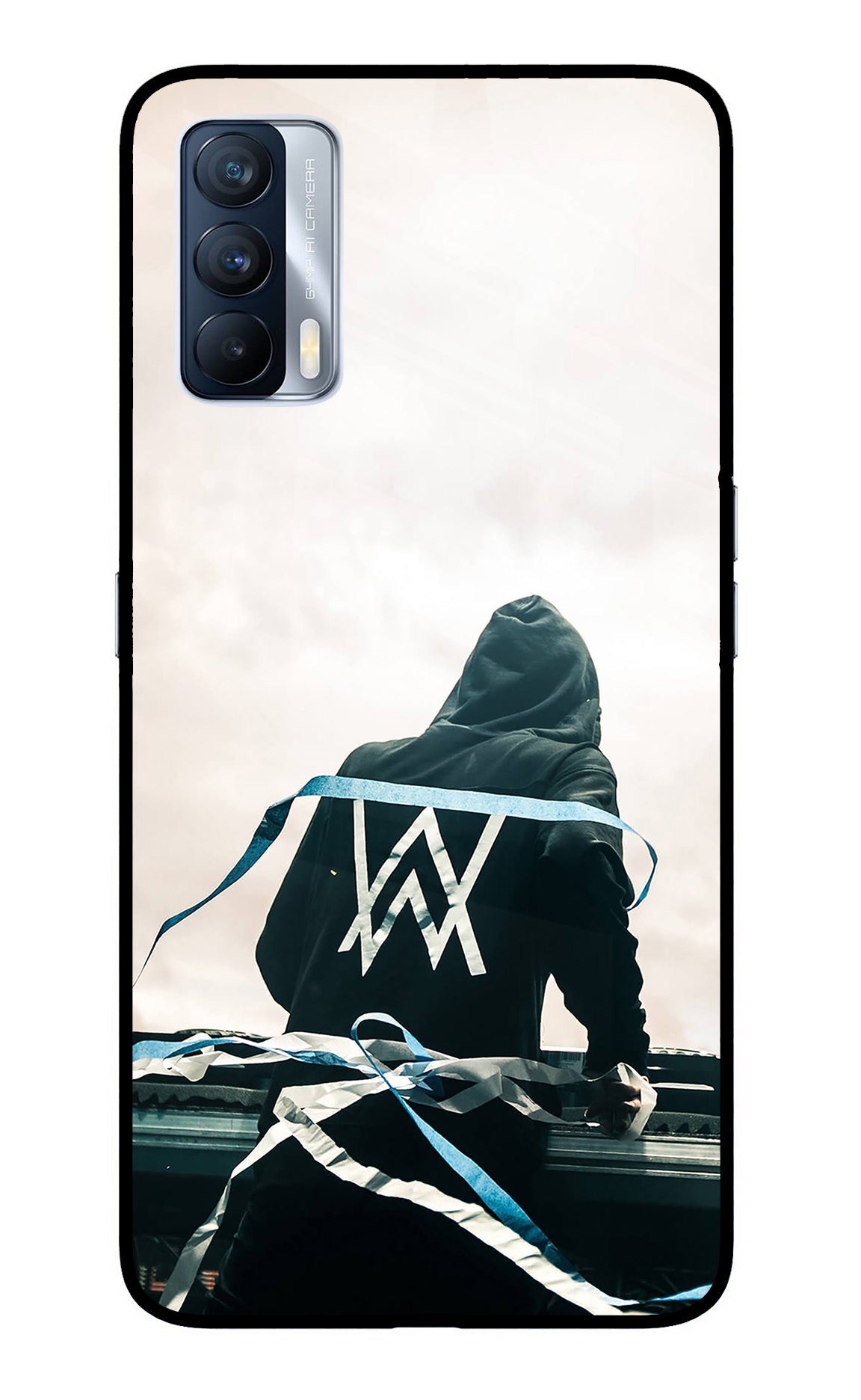 Alan Walker Realme X7 Glass Case