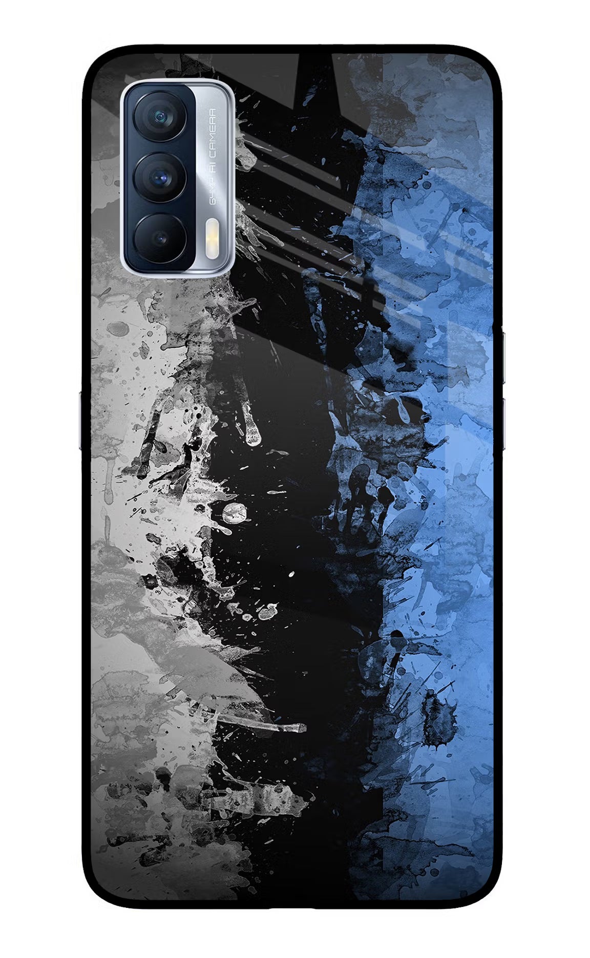 Artistic Design Realme X7 Glass Case Back Cover by Casekaro