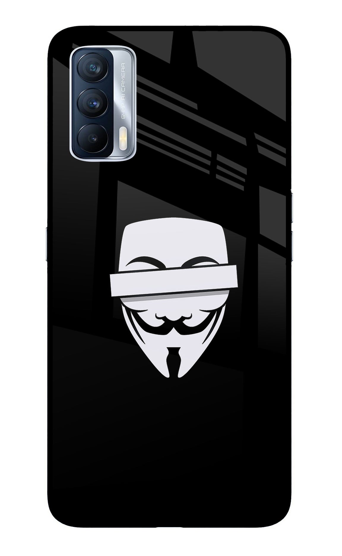 Anonymous Face Realme X7 Back Cover