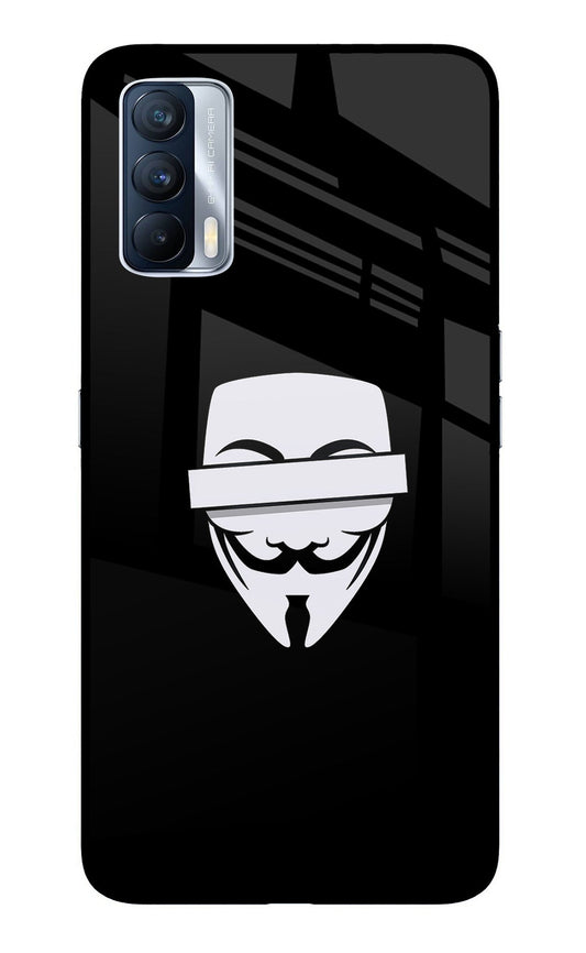 Anonymous Face Realme X7 Glass Case