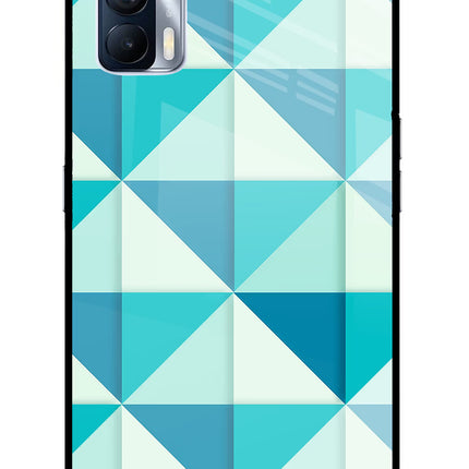 Abstract Realme X7 Glass Case Back Cover by Casekaro