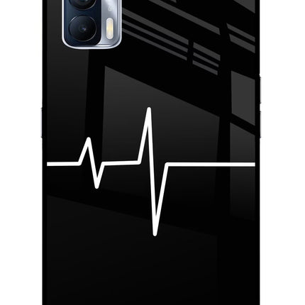 Heart Beats Realme X7 Glass Case Back Cover by Casekaro