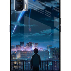 Anime Realme X7 Glass Case