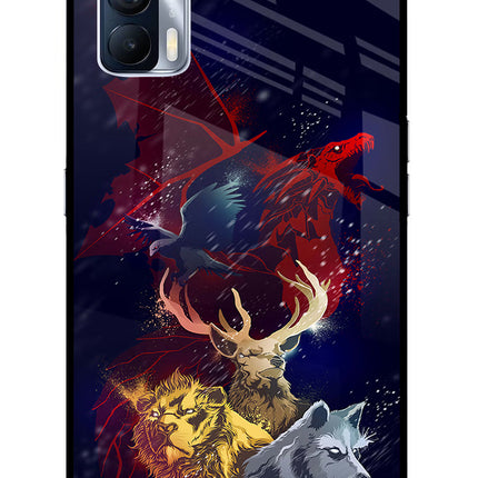 Game Of Thrones Realme X7 Glass Case Back Cover by Casekaro