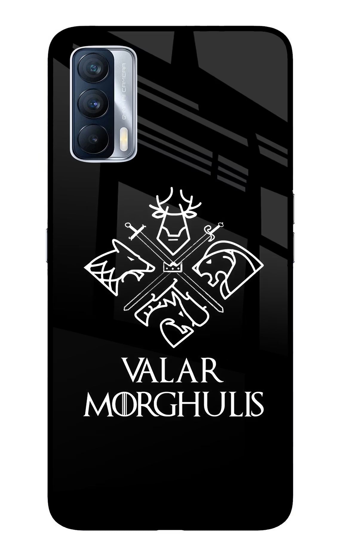 Valar Morghulis | Game Of Thrones Realme X7 Glass Case Back Cover by Casekaro