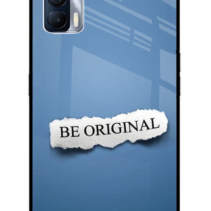Be Original Realme X7 Glass Case Back Cover by Casekaro