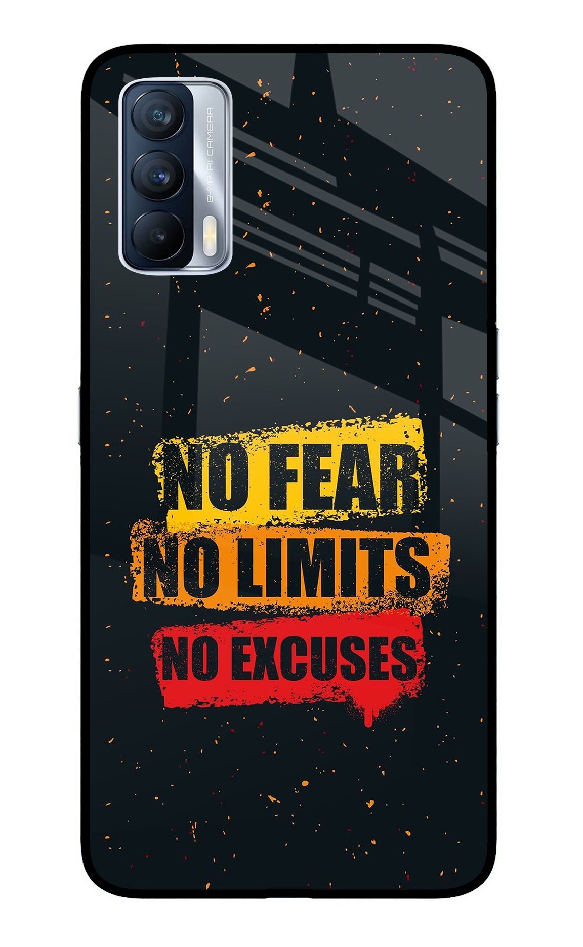 No Fear No Limits No Excuse Realme X7 Back Cover