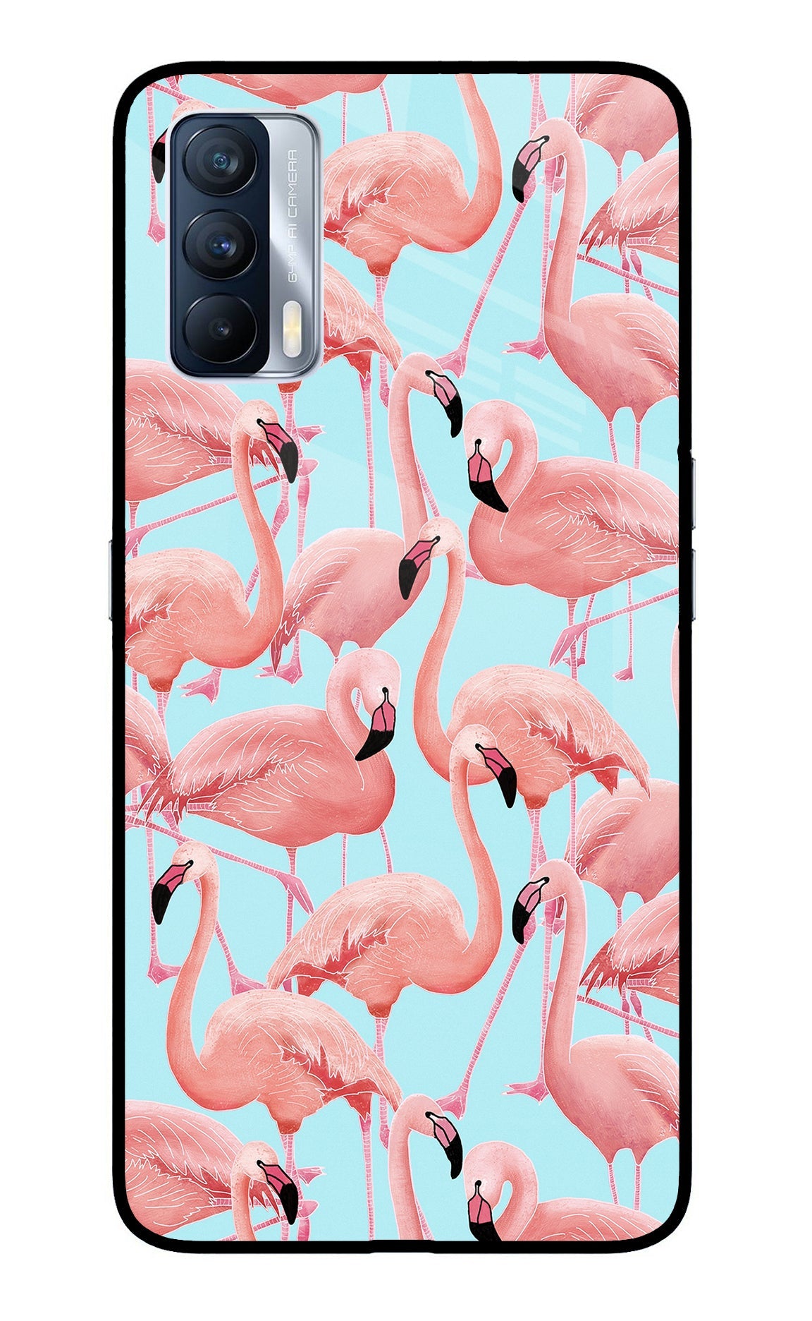 Flamboyance Realme X7 Glass Case