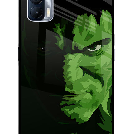 HULK Realme X7 Glass Case Back Cover by Casekaro