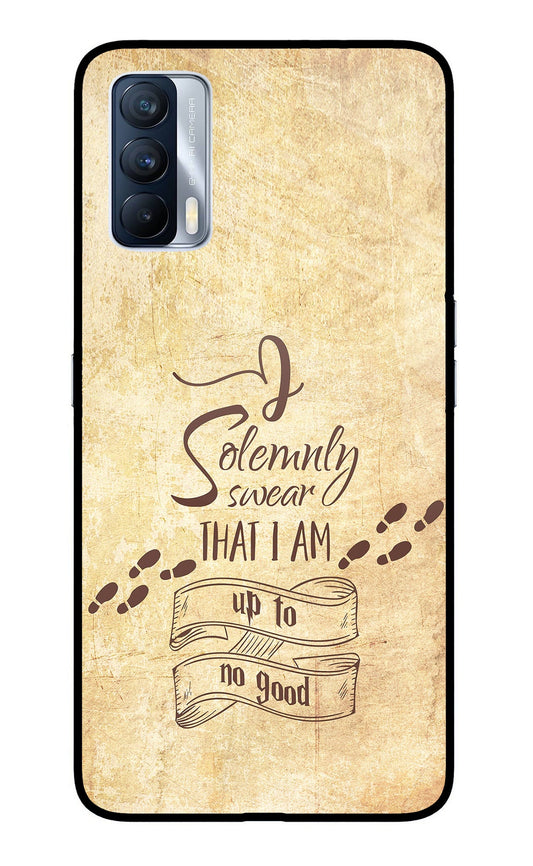 I Solemnly swear that i up to no good Realme X7 Glass Case