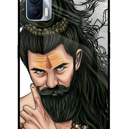 Mahadev Realme X7 Glass Case Back Cover by Casekaro