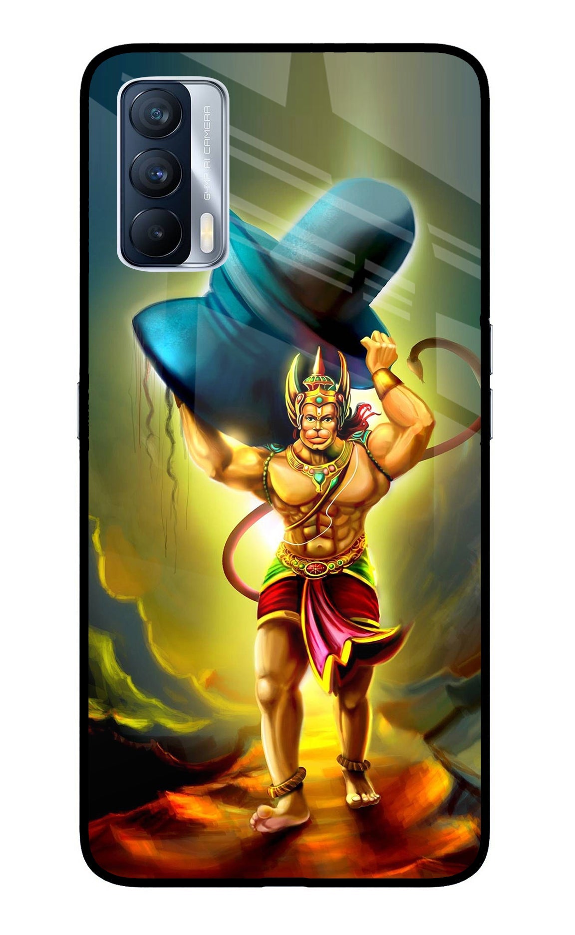 Lord Hanuman Realme X7 Back Cover