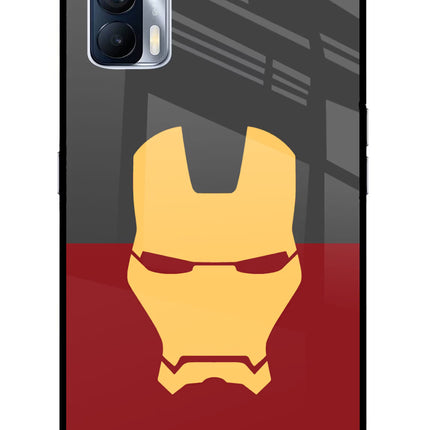 Ironman Realme X7 Glass Case Back Cover by Casekaro