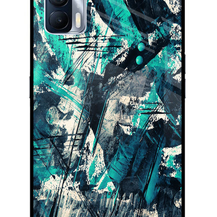 Artwork Realme X7 Glass Case Back Cover by Casekaro