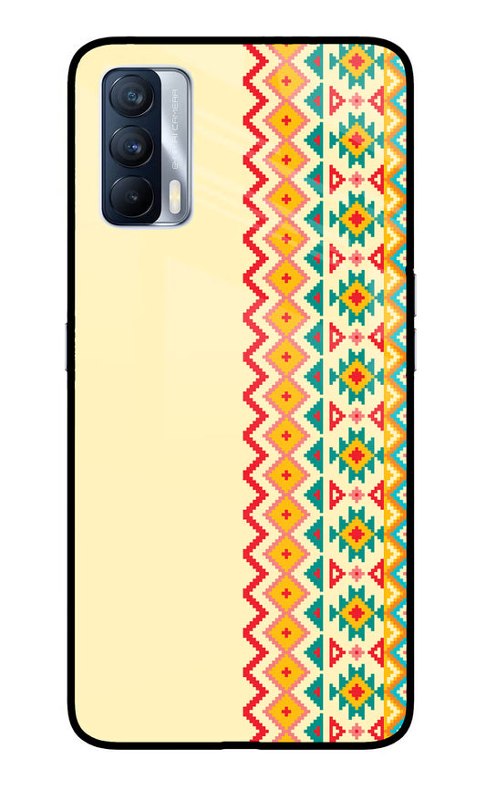 Ethnic Seamless Realme X7 Glass Case