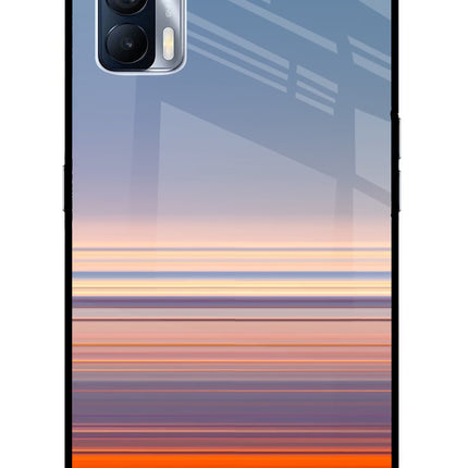Morning Colors Realme X7 Glass Case Back Cover by Casekaro