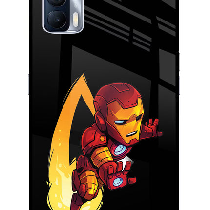 IronMan Realme X7 Glass Case Back Cover by Casekaro