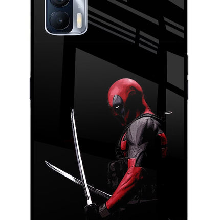 Deadpool Realme X7 Glass Case Back Cover by Casekaro