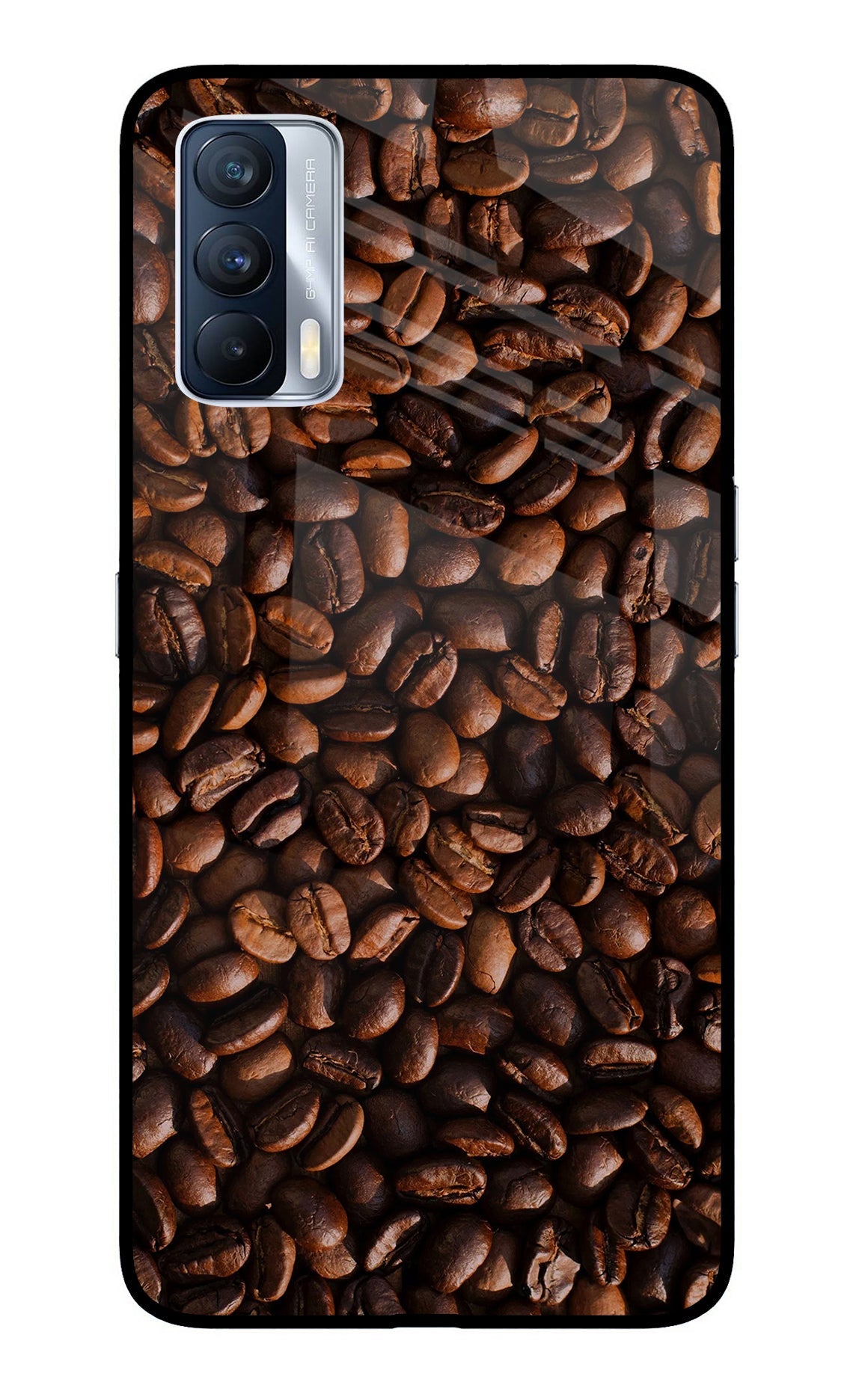 Coffee Beans Realme X7 Glass Case