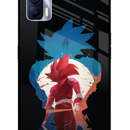 Goku Realme X7 Glass Case