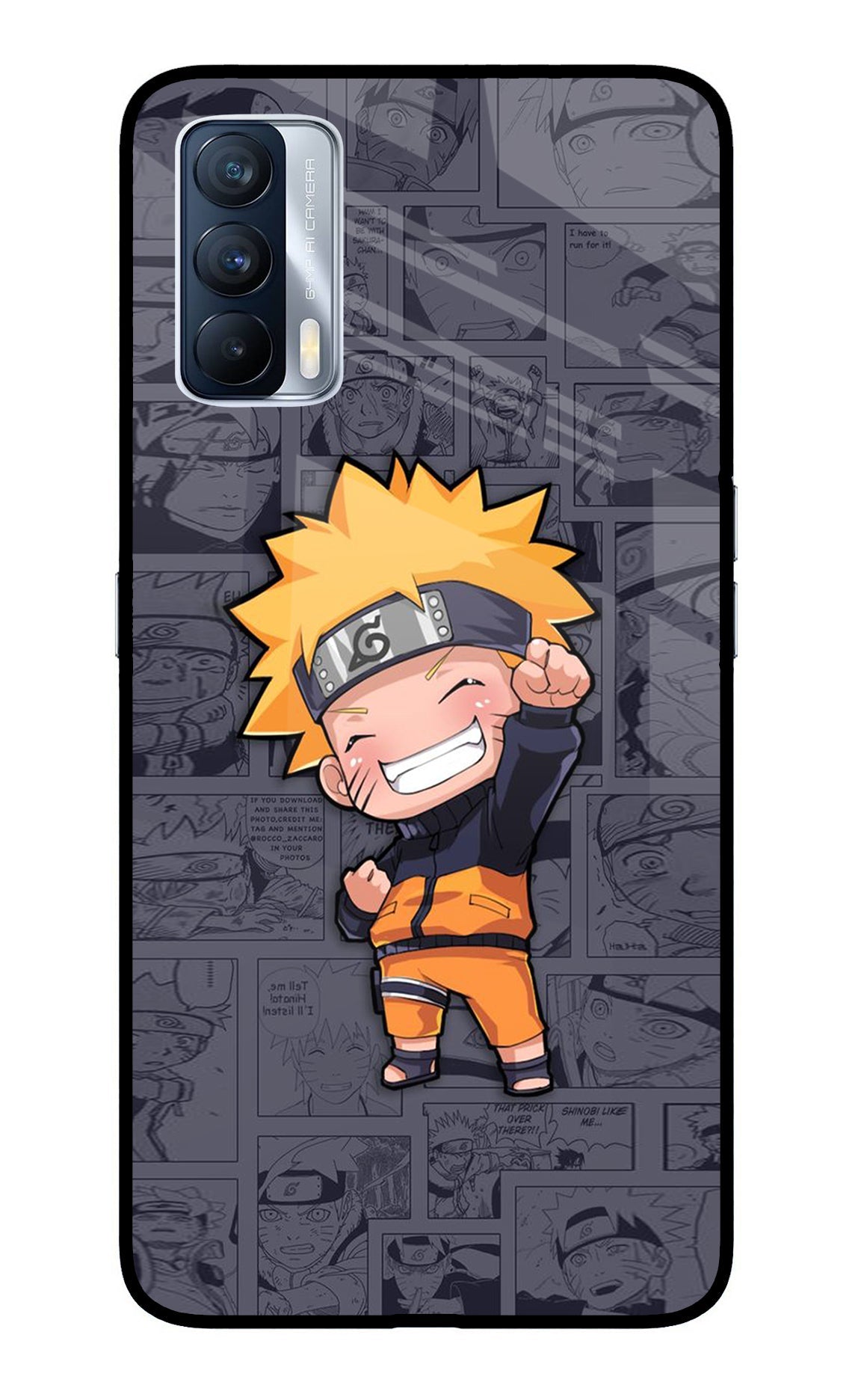 Chota Naruto Realme X7 Glass Case