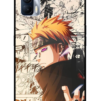 Pain Anime Realme X7 Glass Case Back Cover by Casekaro