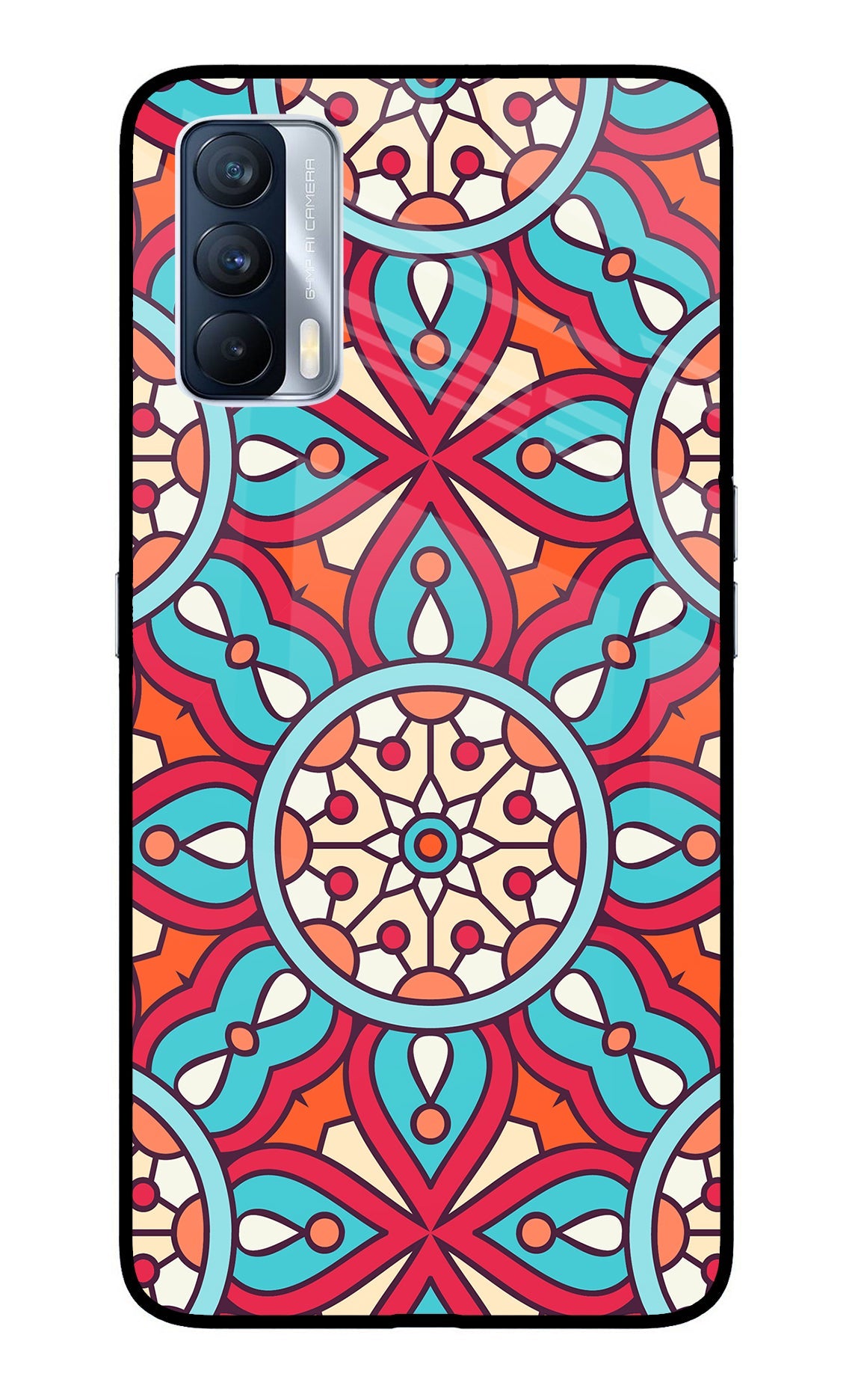 Mandala Geometric Realme X7 Back Cover