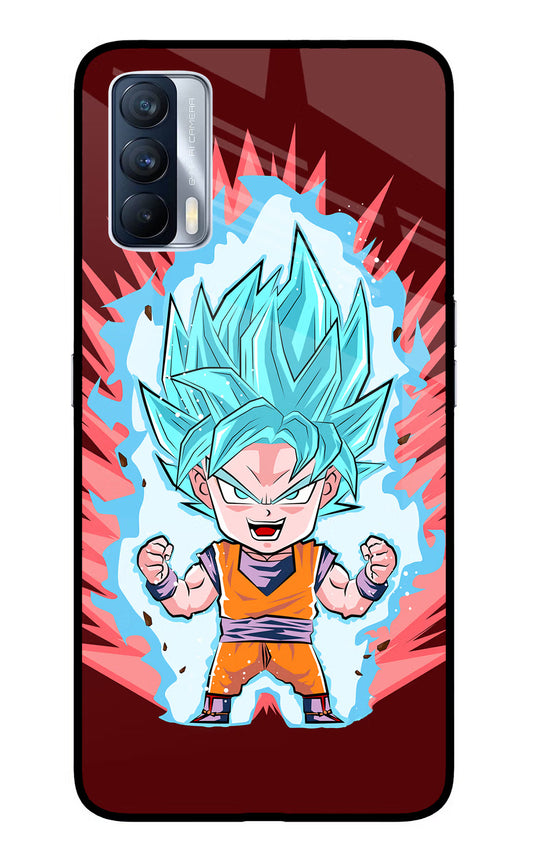 Goku Little Realme X7 Glass Case