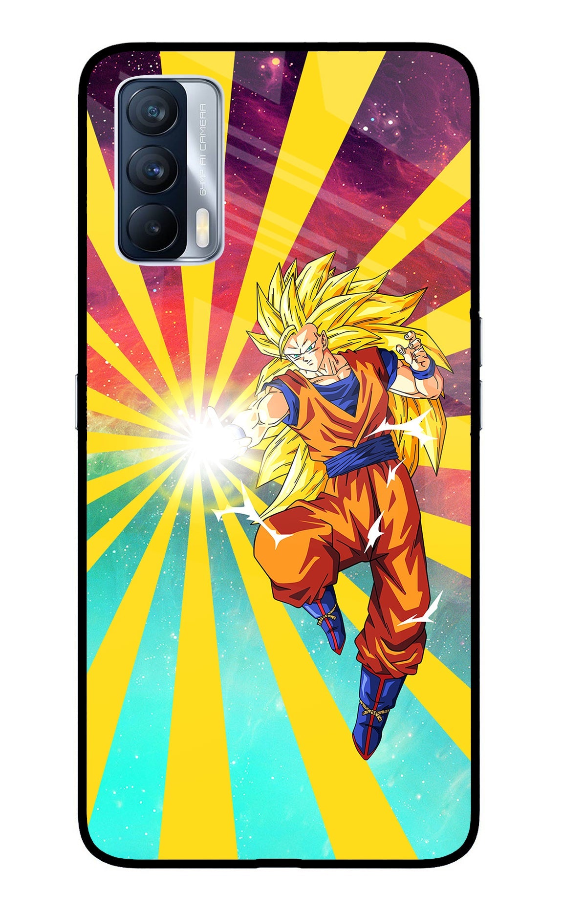 Goku Super Saiyan Realme X7 Back Cover