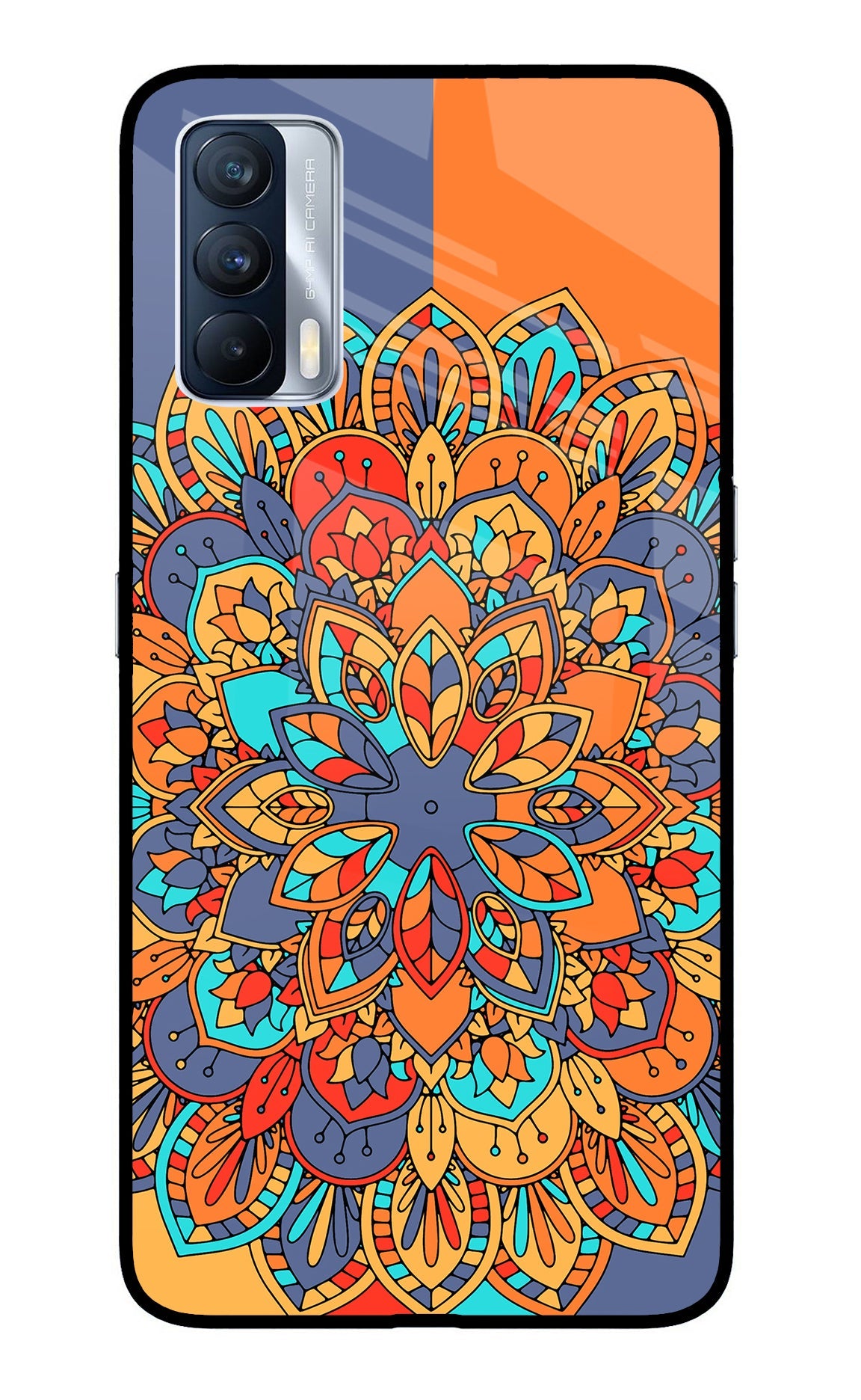 Color Mandala Realme X7 Back Cover