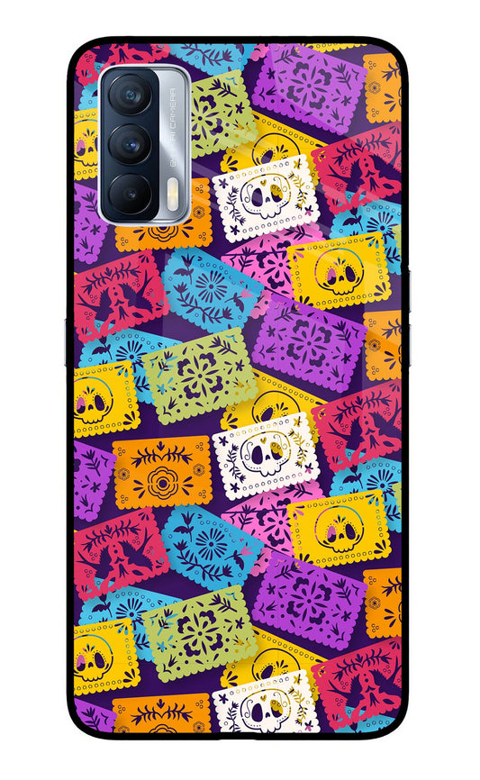 Mexican Pattern Realme X7 Glass Case