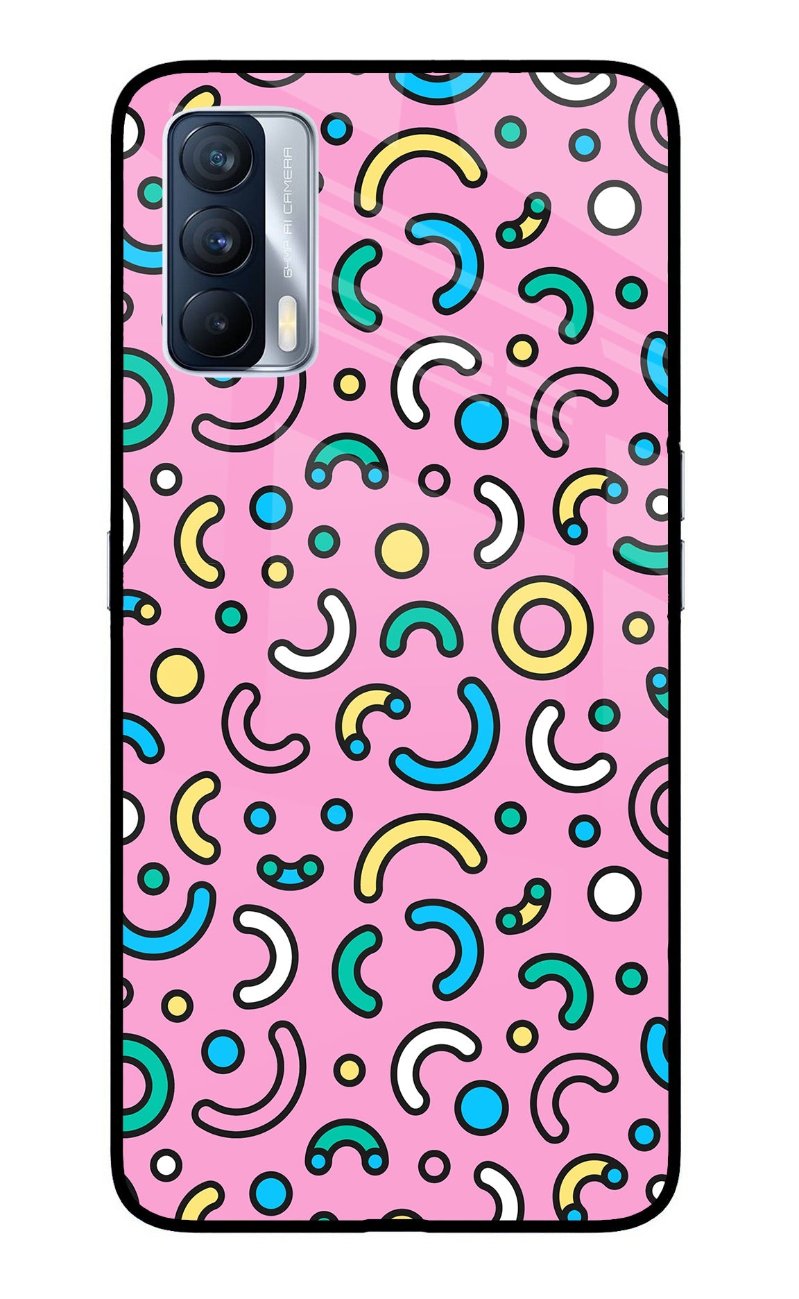 Memphis Design Realme X7 Back Cover