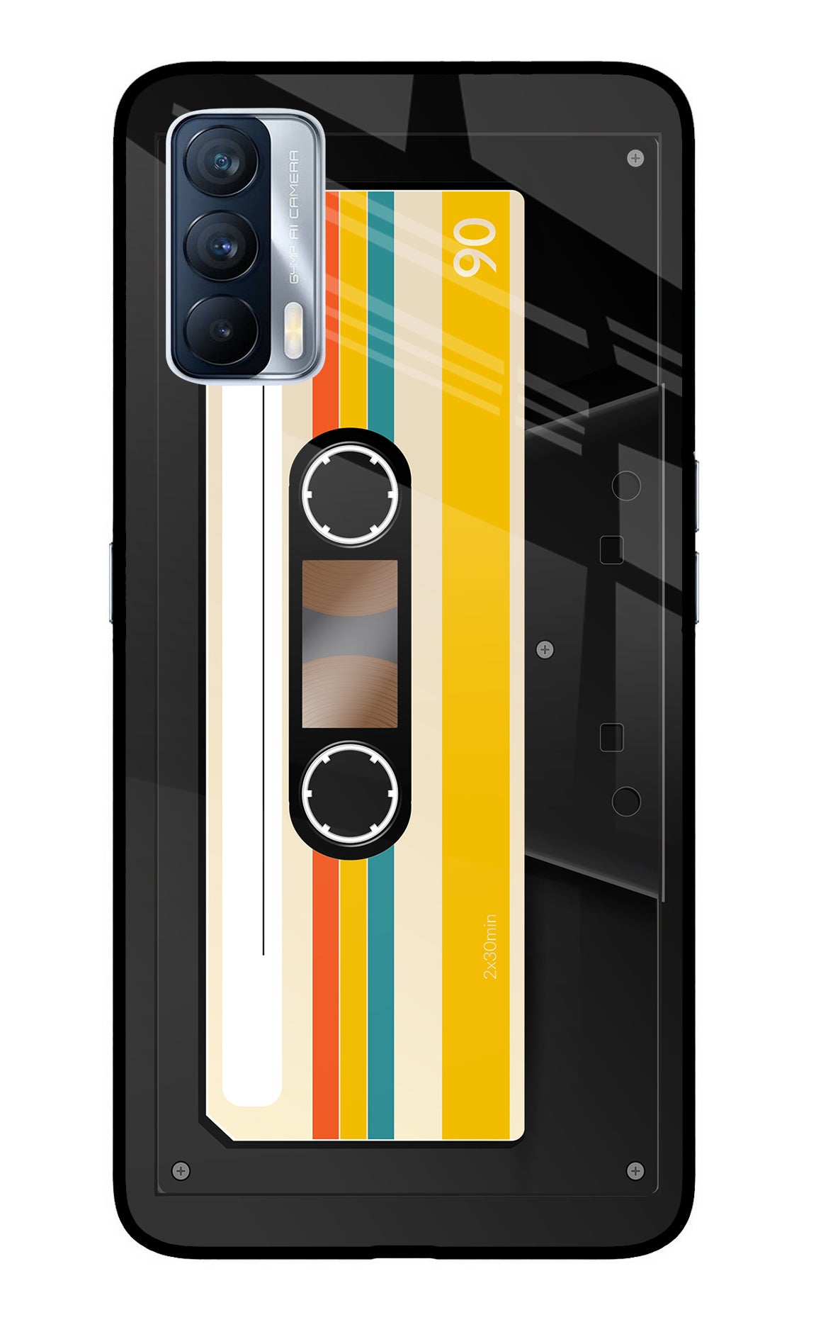 Tape Cassette Realme X7 Back Cover