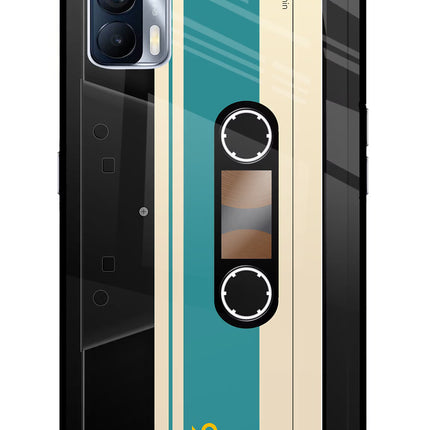 Cassette Realme X7 Glass Case Back Cover by Casekaro