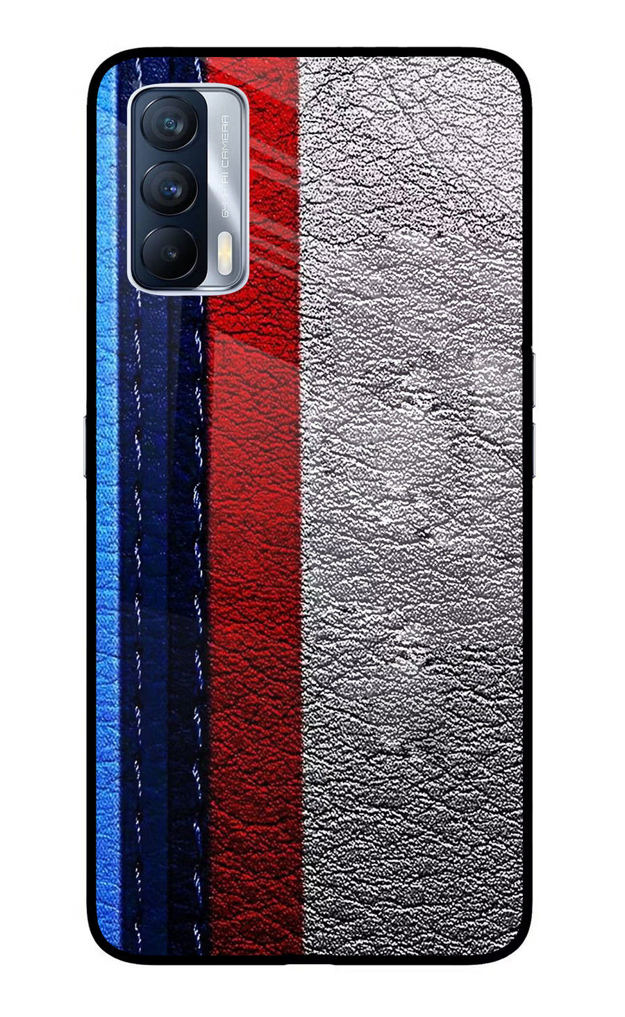 BMW Stripes Realme X7 Back Cover, Glass case