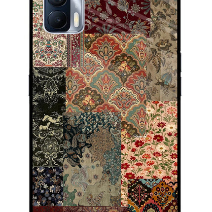Desi Print Realme X7 Glass Case Back Cover by Casekaro