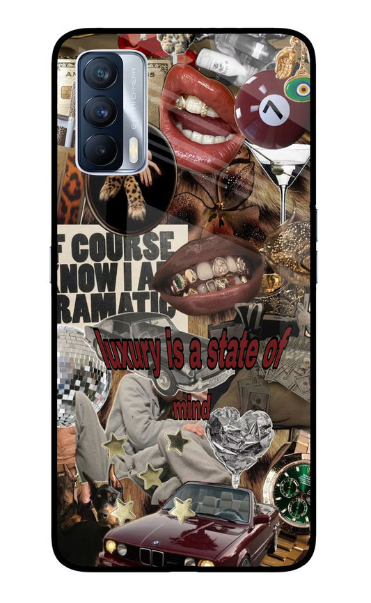 Luxury Realme X7 Glass Case