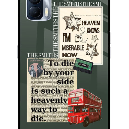 The Smiths Realme X7 Glass Case Back Cover by Casekaro