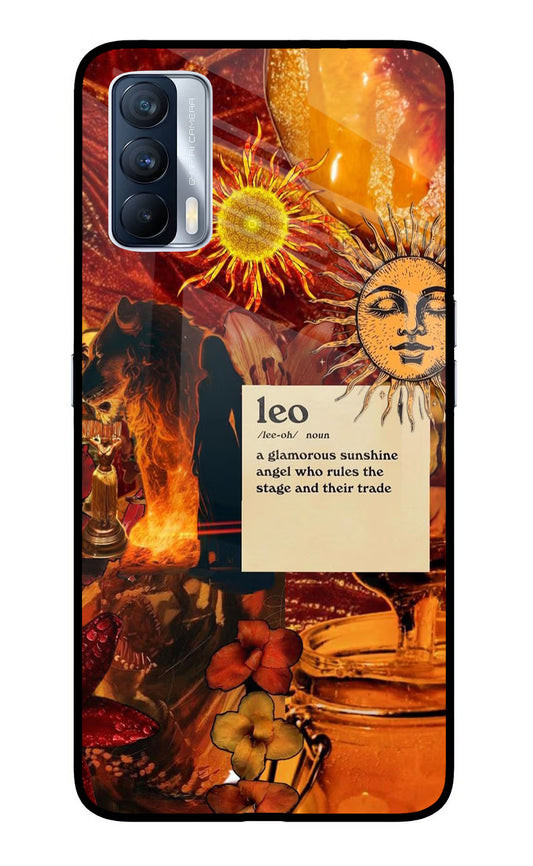 Leo Zodiac Realme X7 Glass Case