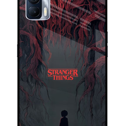 Ordinary Things Dark Side Realme X7 Glass Case Back Cover by Casekaro