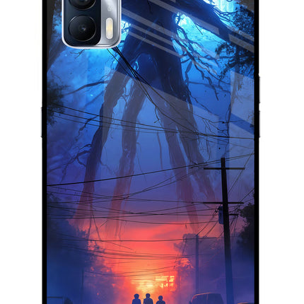 Ordinary Things Shadow Realme X7 Glass Case Back Cover by Casekaro