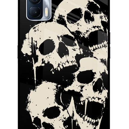 Dead Stack Realme X7 Glass Case Back Cover by Casekaro