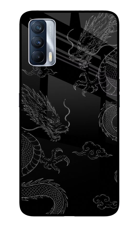 Twin Dragons Realme X7 Glass Case