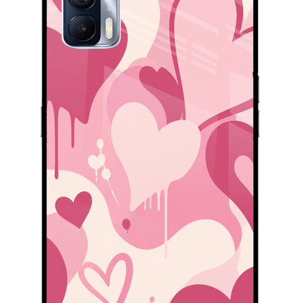Hearty case Realme X7 Glass Case Back Cover by Casekaro